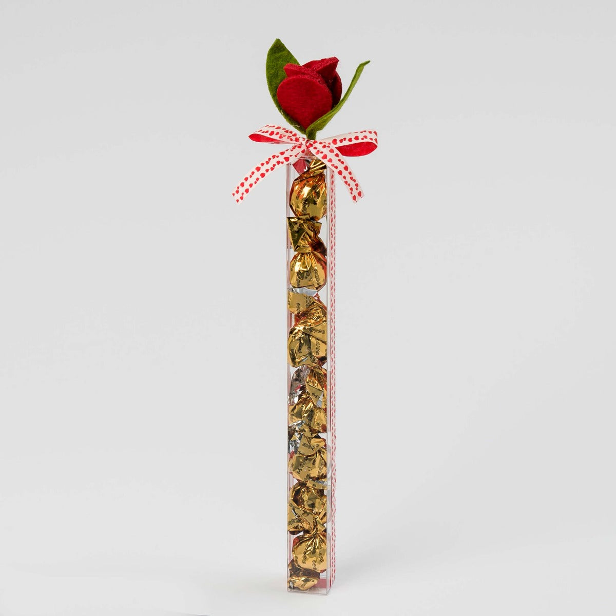 Estuche rosa y cinta corazones con 7 croki-chock*