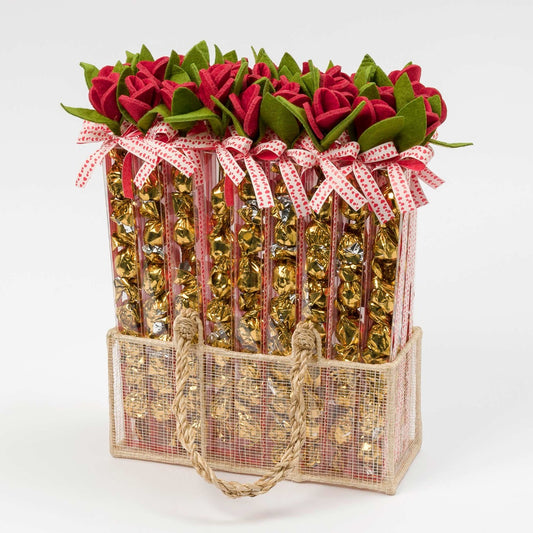 Expositor 27 estuche rosa y cinta corazones 7 croki-chock*