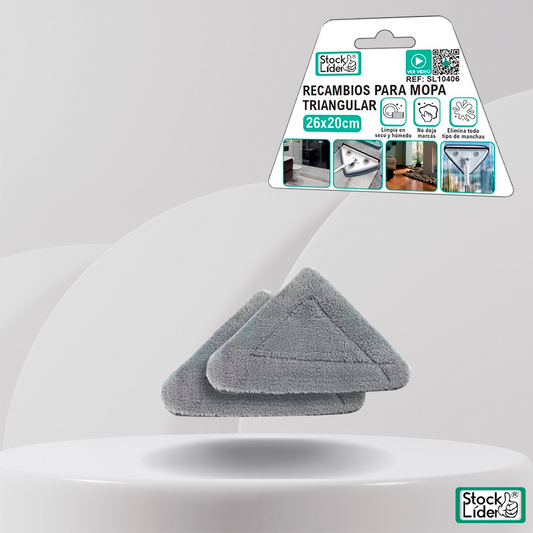 Recambios para mopa triangular