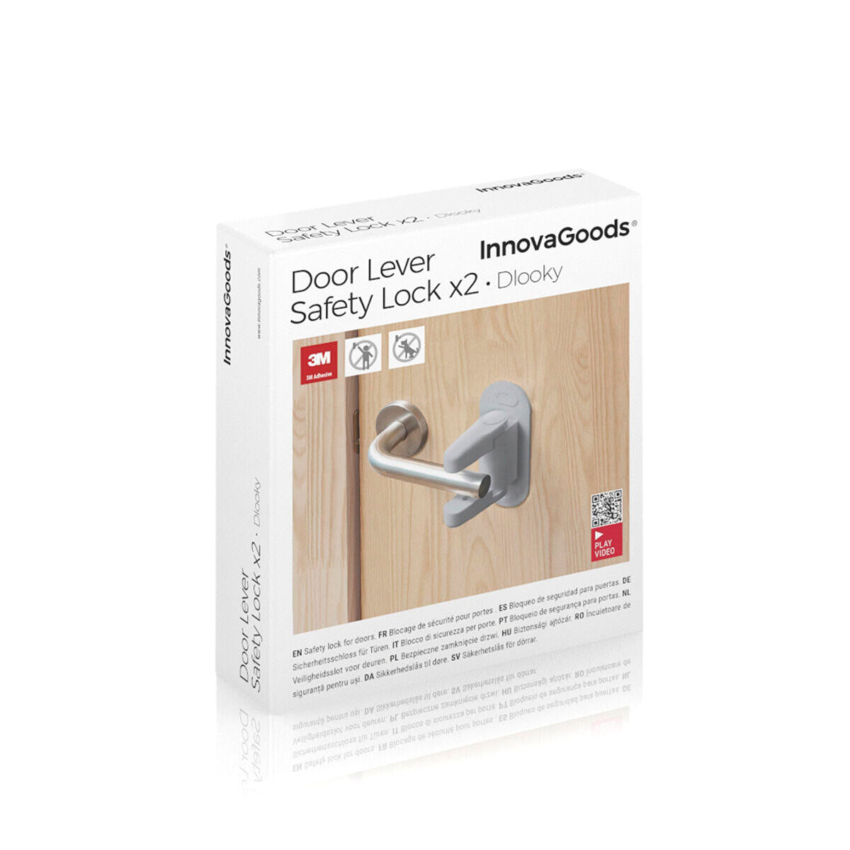 Bloqueo de Seguridad para Puertas Dlooky InnovaGoods 2 Unidades