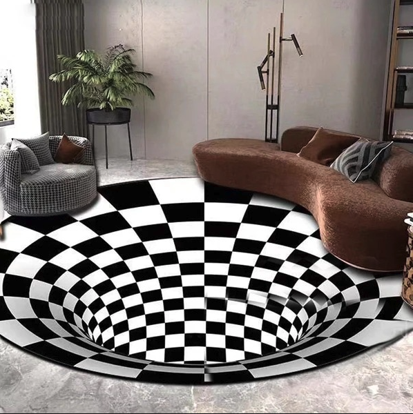 Alfombra efecto 3d